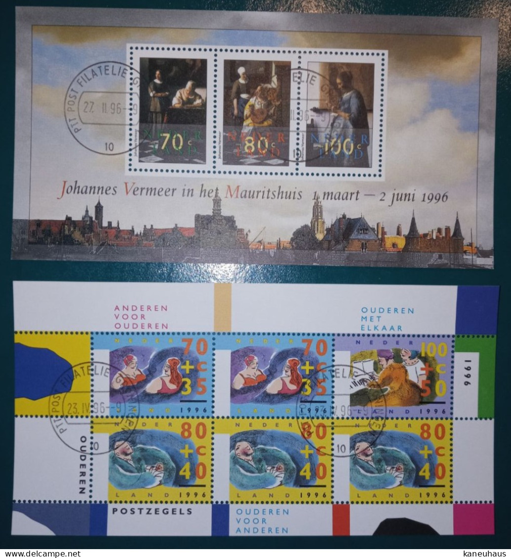 1996 Michel-Nr. 1563-1602 Fast Komplett Gestempelt - Années Complètes