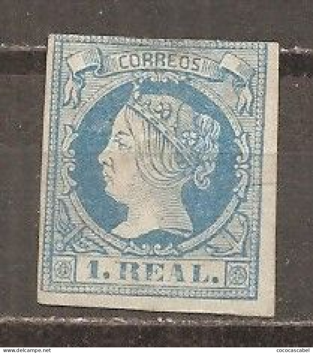 España/Spain-(MH/(*)) - Edifil  55 - Yvert  51 (sin Goma) (defectuoso) - Used Stamps