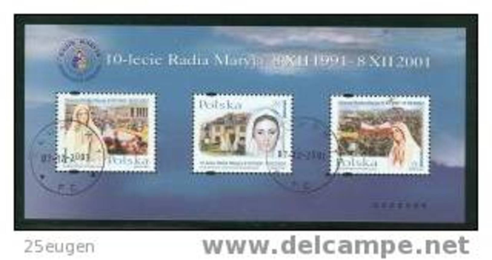 POLAND 2001 MICHEL BL 148 MS USED - Used Stamps