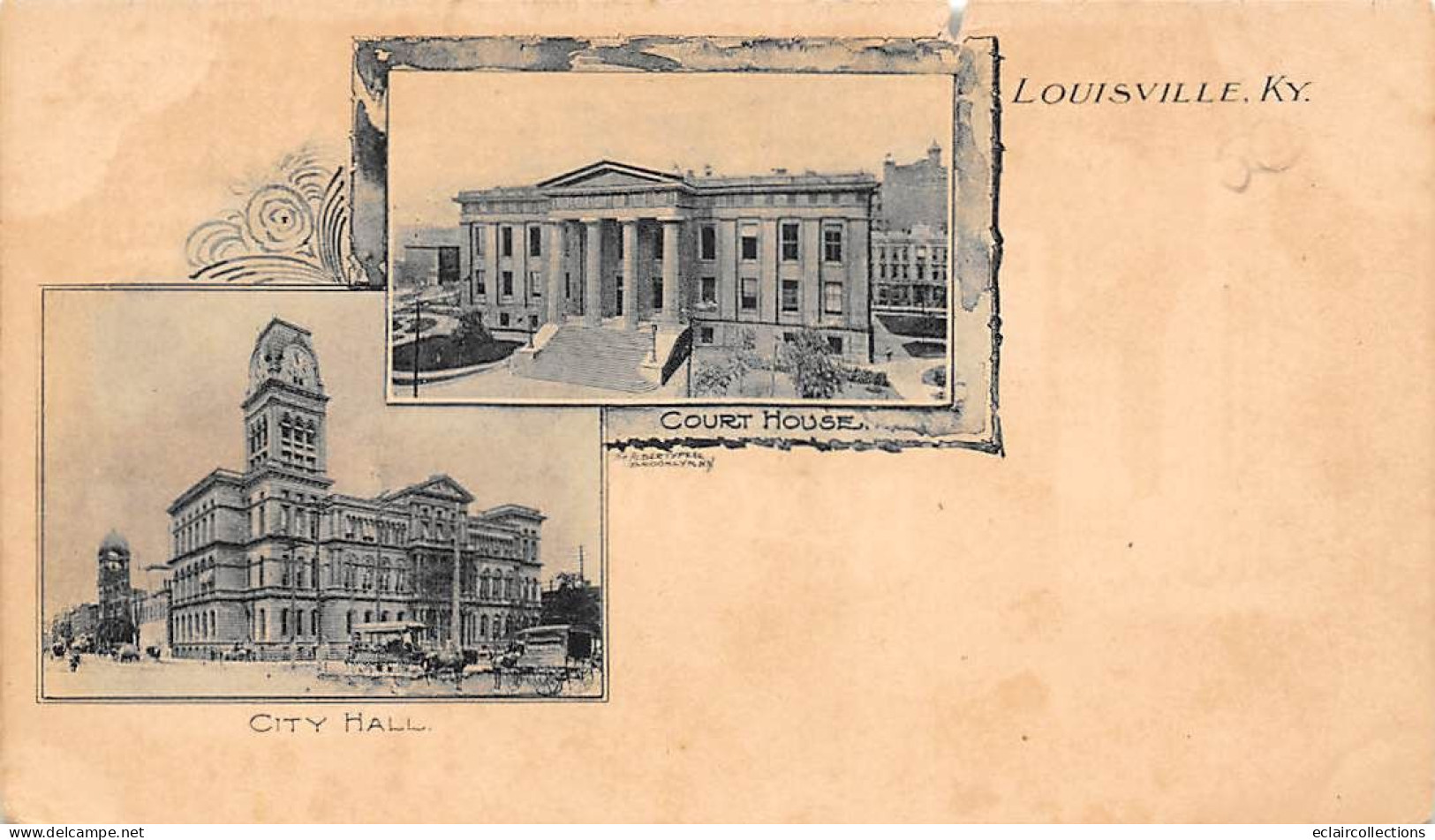 U S A      Kentucky   Louisville . City Hall - Court House     (voir Scan) - Louisville