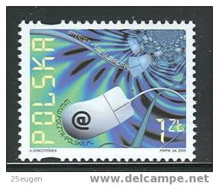 POLAND 2001 MICHEL NO:3877   MNH - Nuevos