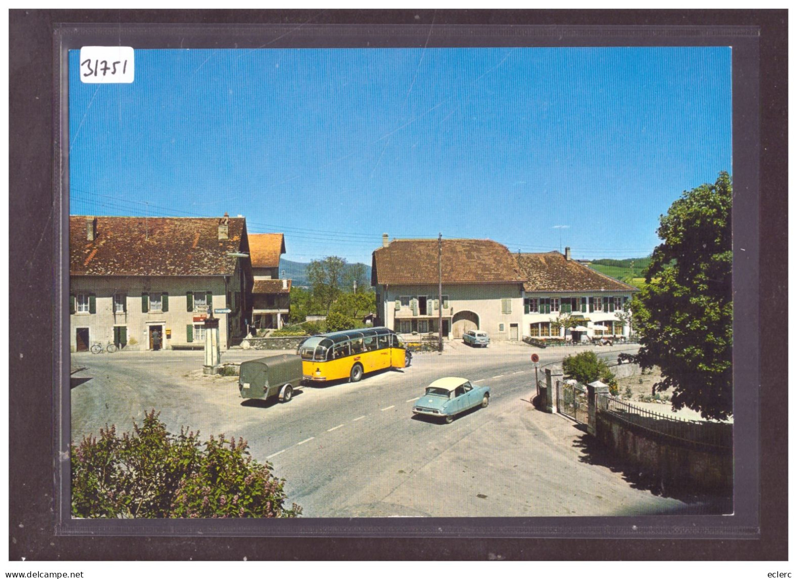 FORMAT 10x15cm - DISTRICT D'YVERDON - MATHOD - AUTOCAR POSTAL - POSTAUTO - TB - Mathod