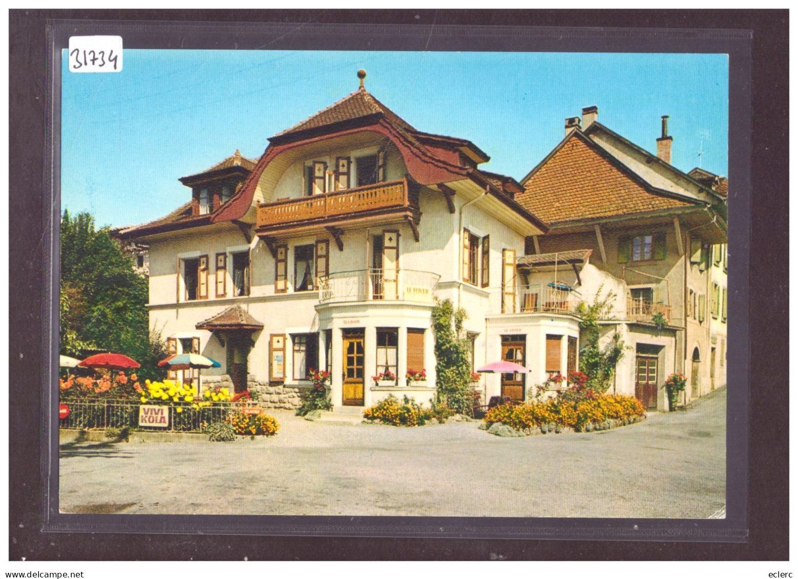 FORMAT 10x15cm - DISTRICT DE LAVAUX - CHEXBRES - PENSION LE FOYER - TB - Chexbres