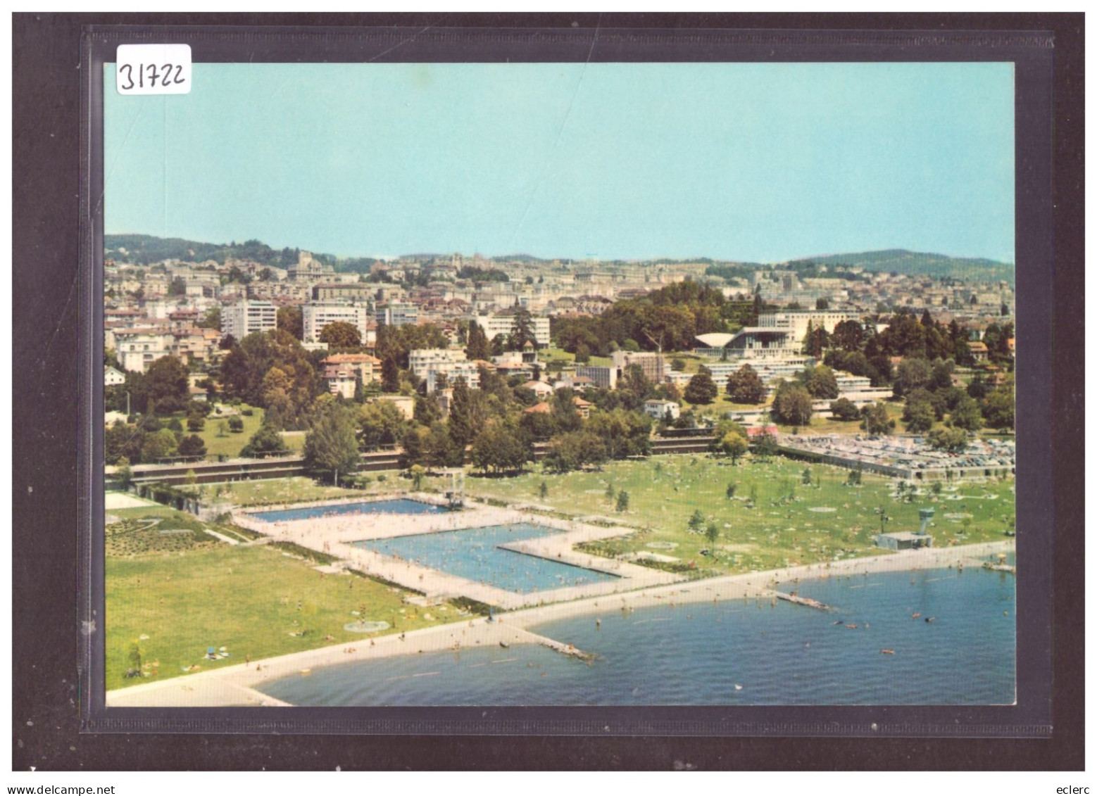 FORMAT 10x15cm - LAUSANNE - BELLERIVE PLAGE - TB - Bellerive