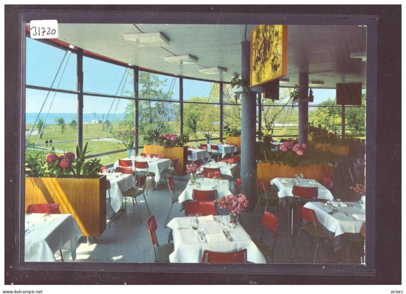 FORMAT 10x15cm - LAUSANNE - RESTAURANT BELLERIVE PLAGE - TB - Bellerive