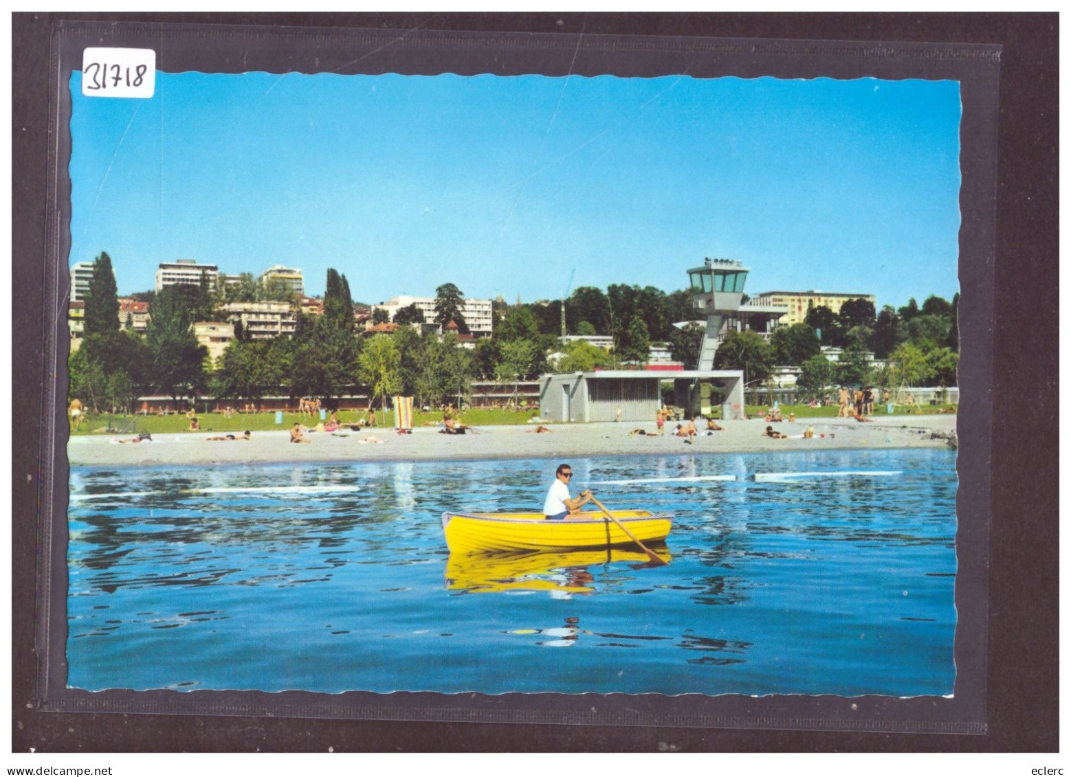 FORMAT 10x15cm - LAUSANNE - BELLERIVE PLAGE - TB - Bellerive