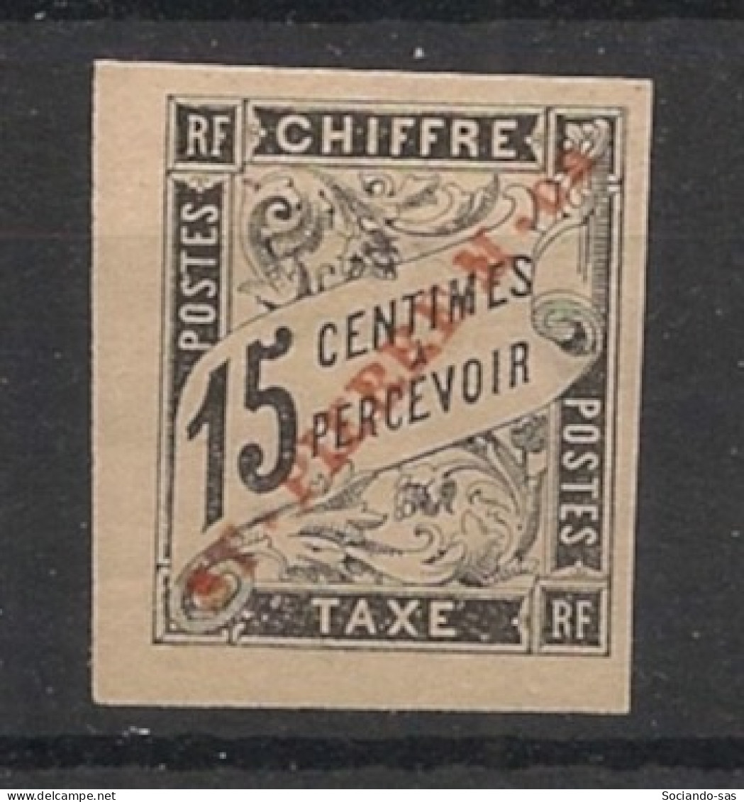 SPM - 1893 - Taxe TT N°YT. 3 - Type Duval 15c Noir - Neuf * / MH - Segnatasse