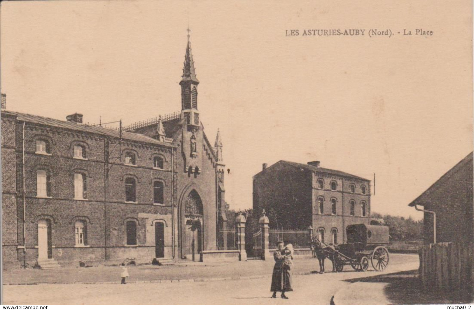 59 - LES ASTURIES AUBY - LA PLACE - Auby