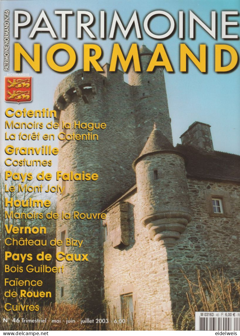 PATRIMOINE NORMAND N° 45 - Normandie