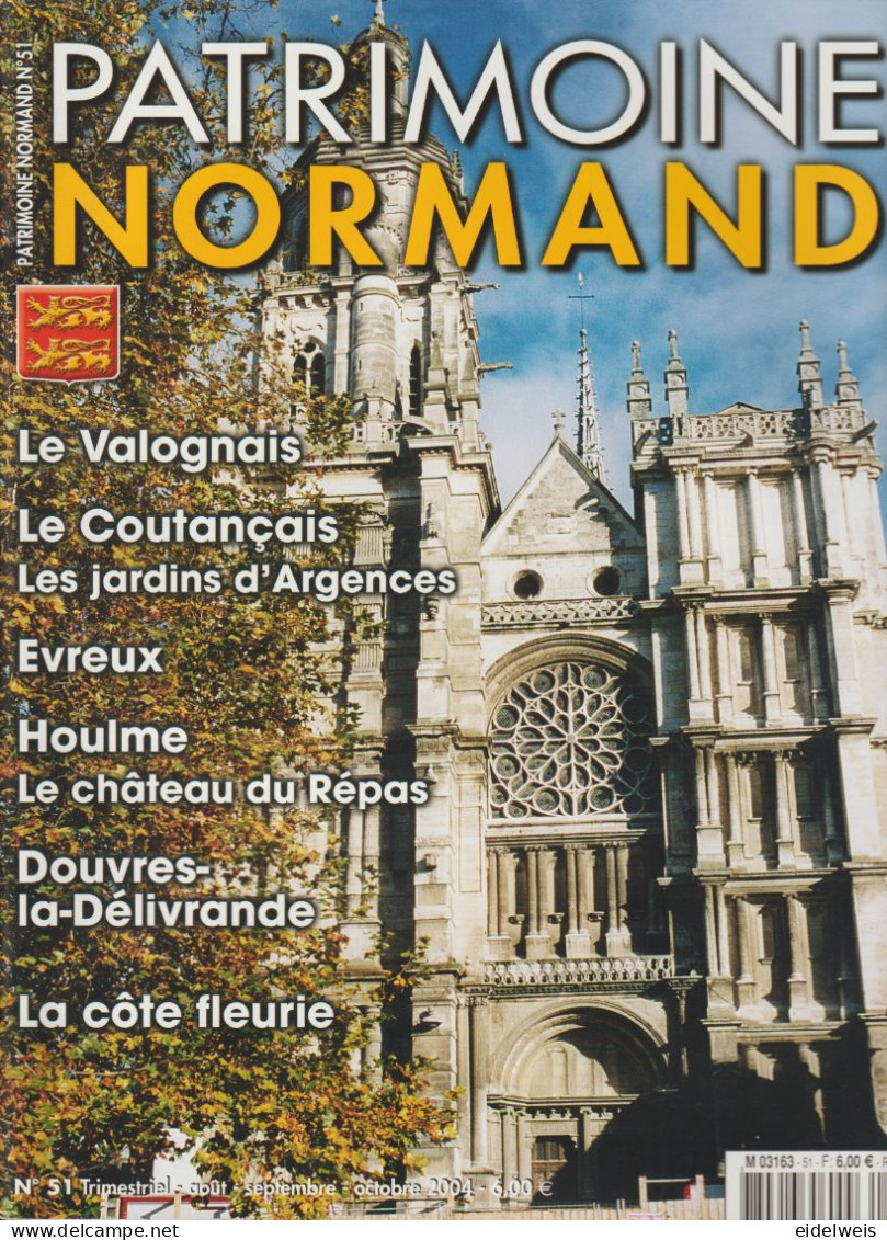 PATRIMOINE NORMAND N° 51 - Normandie