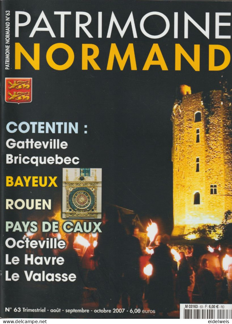 PATRIMOINE NORMAND N° 63 - Normandië