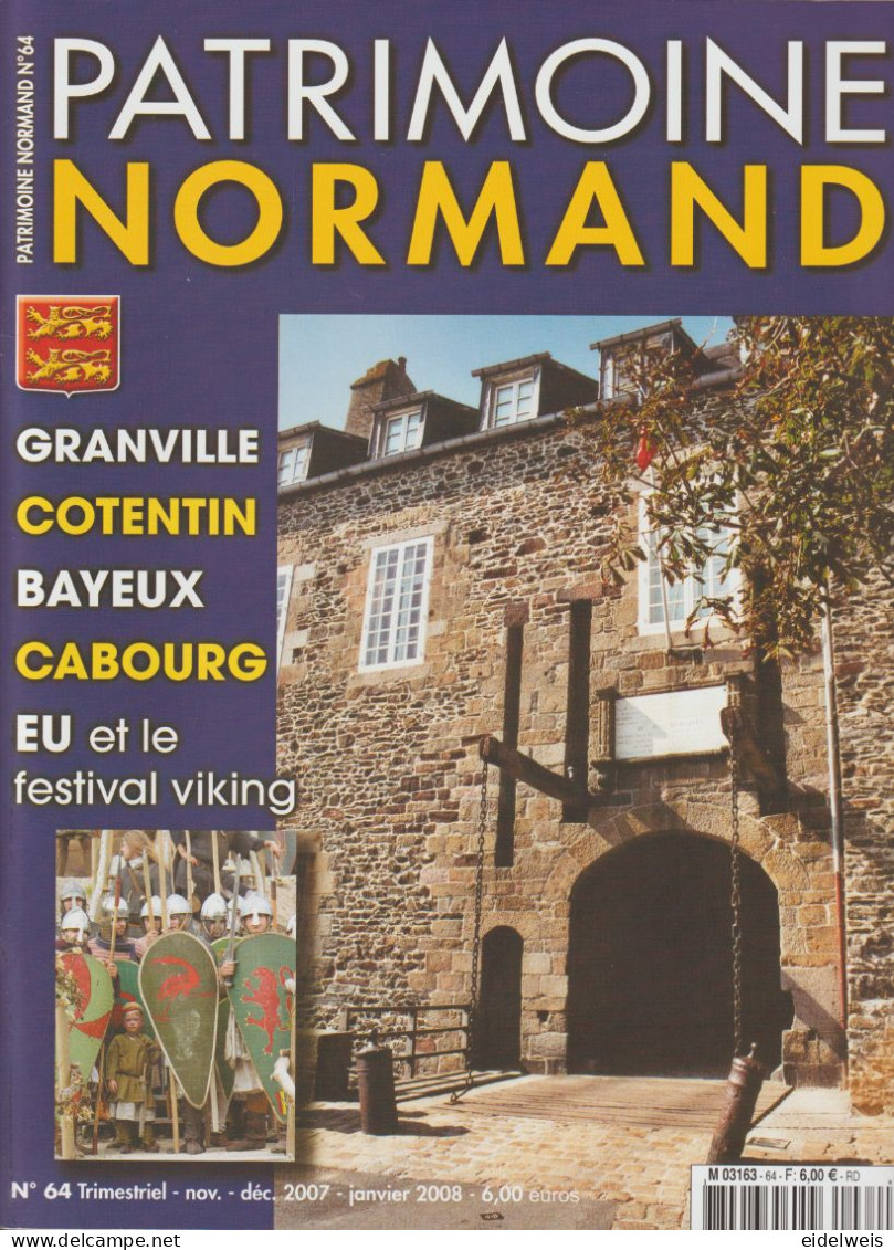 PATRIMOINE NORMAND N° 64 - Normandie