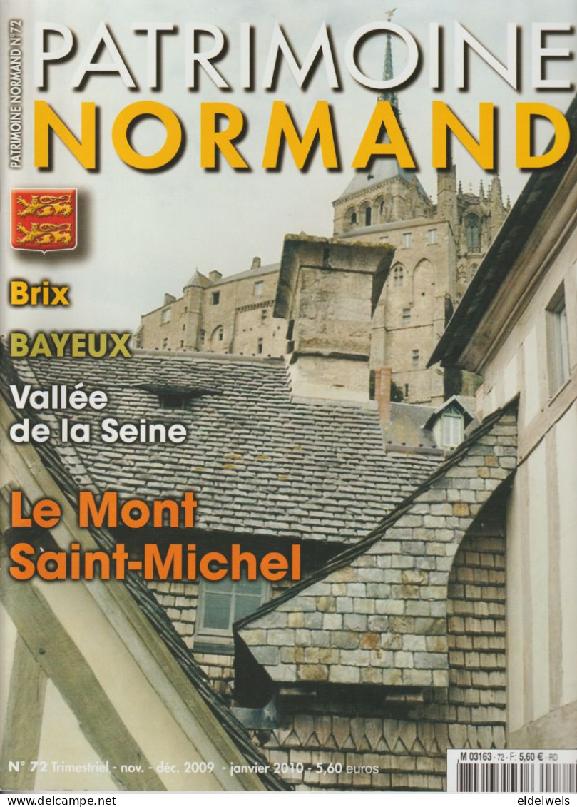 PATRIMOINE NORMAND N° 72 - Normandie