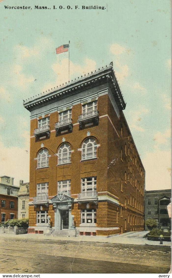 I. O. O. F.  Building, Worcester, Massachusetts - Worcester