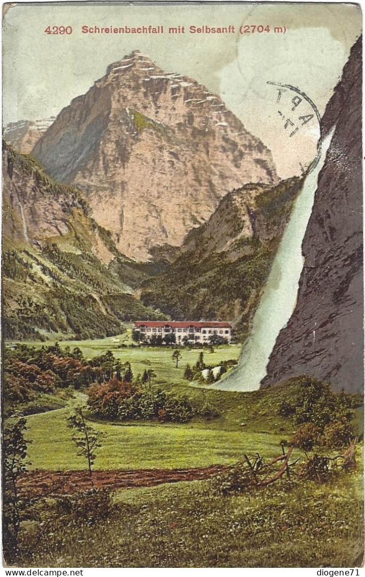 Schreienbachfall 1910 - Linthal