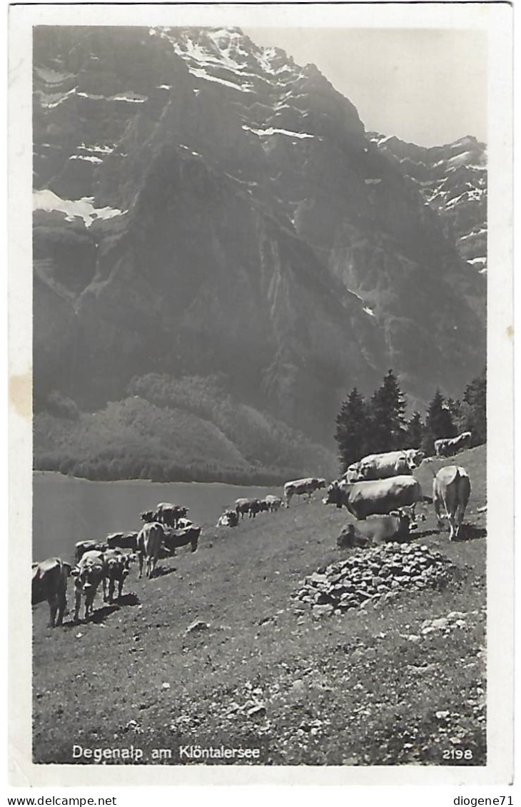 Degenalp Am Klönthalersee Belebt Selten - Autres & Non Classés