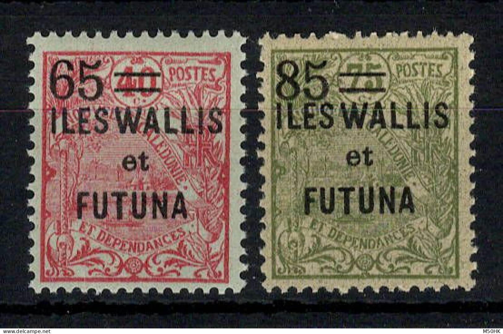 Wallis & Futuna - YV 32 & 33 N* MH , Cote 4,50 Euros - Ungebraucht