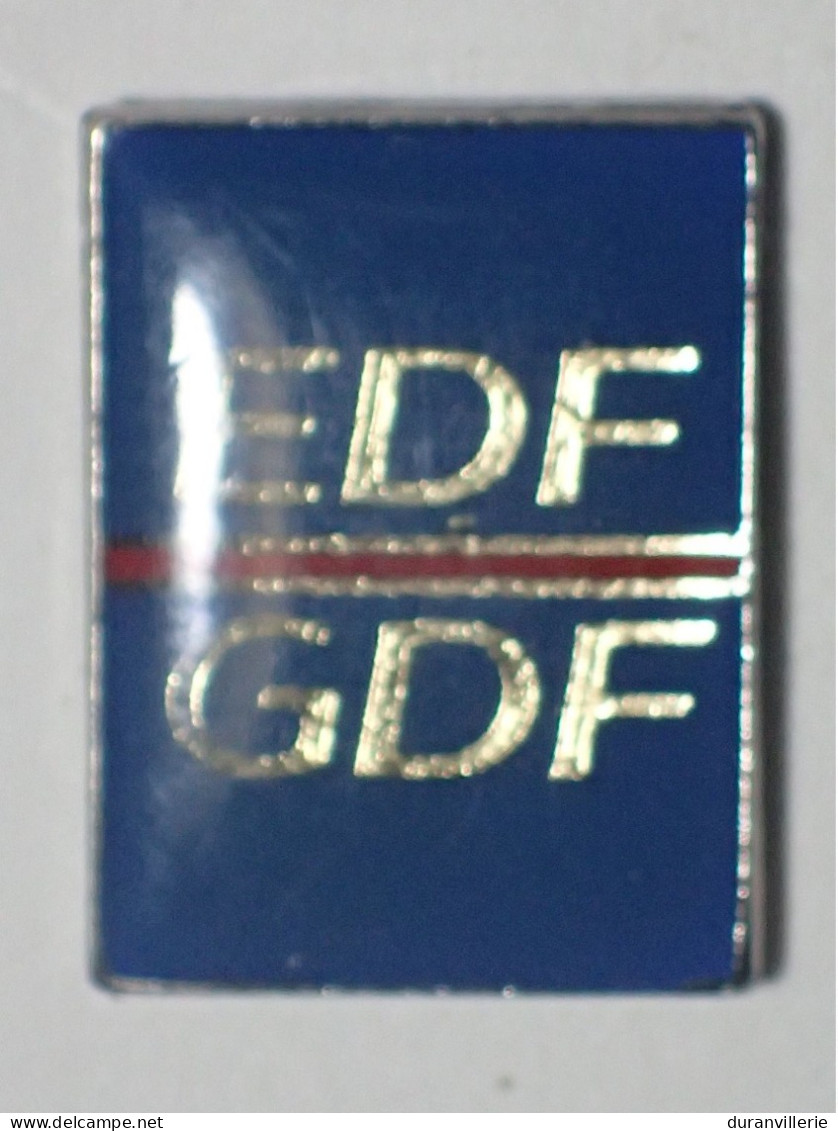 Pin's EDF GDF Logo - EDF GDF