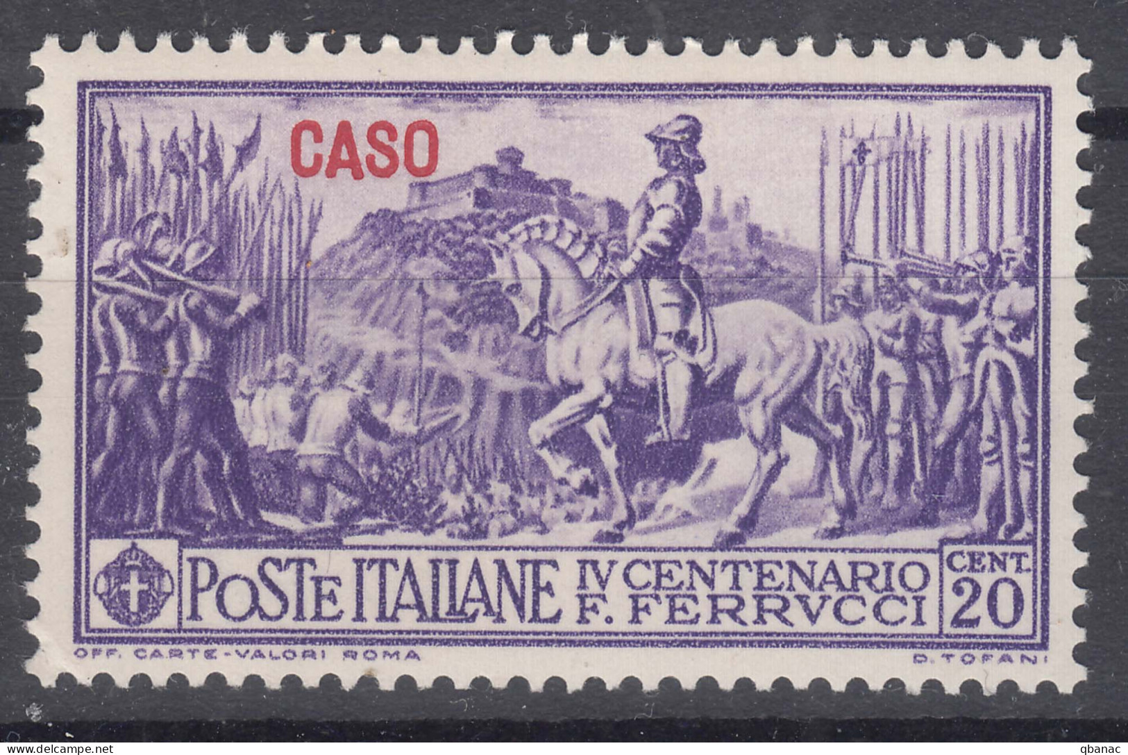 Italy Colonies Aegean Islands Caso 1930 Mi#26 II Mint Hinged - Egée (Caso)