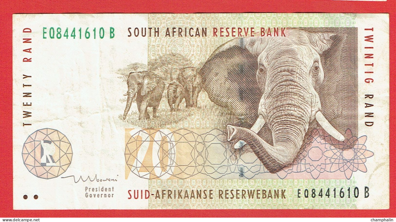 Afrique Du Sud - Billet De 20 Rand - Non Daté (1999) - P124b - South Africa