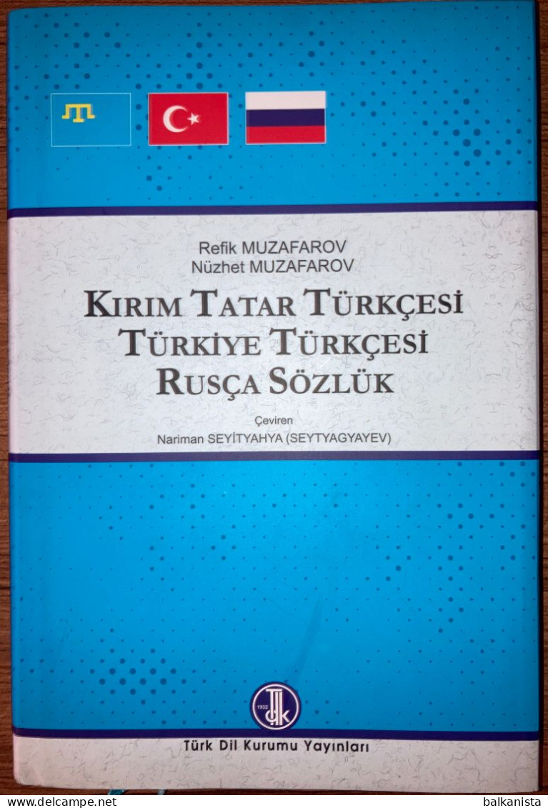 Kirim Katar Turkcesi Turkiye Turkcesi Rusca Sozluk Russian Russian Crimean Tatar - Cultura