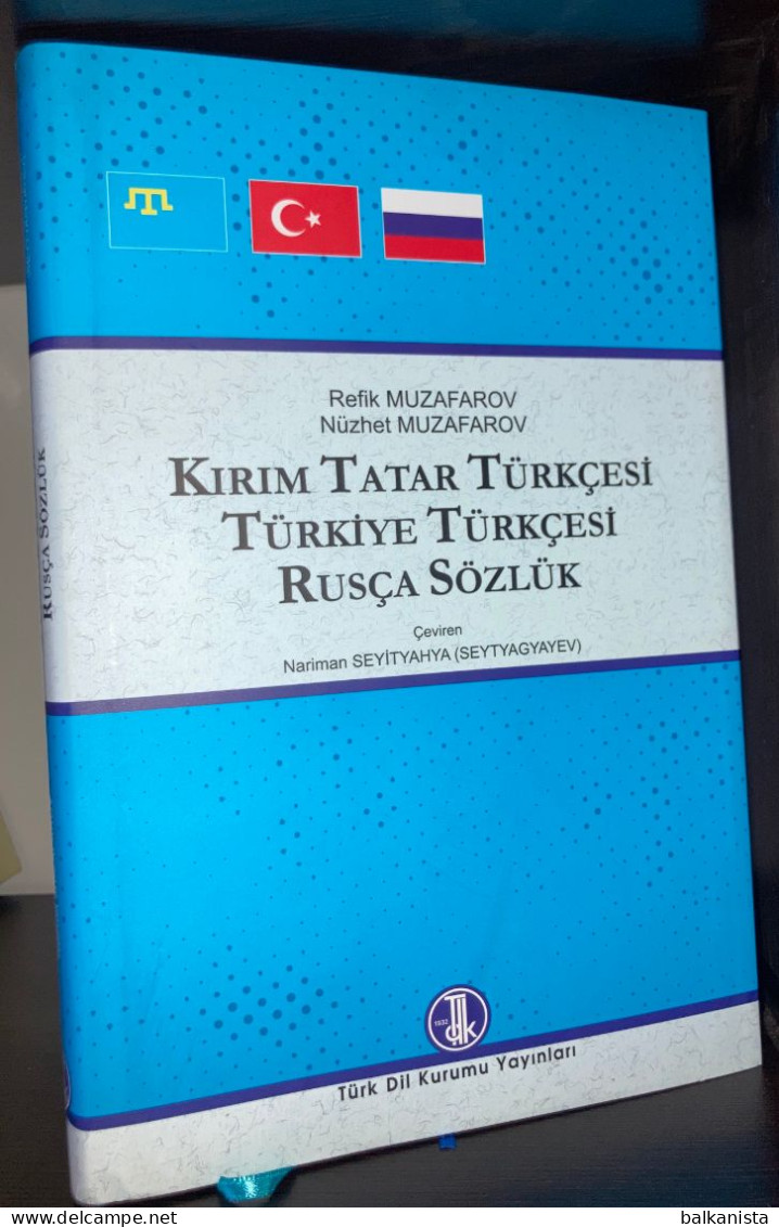 Kirim Katar Turkcesi Turkiye Turkcesi Rusca Sozluk Russian Russian Crimean Tatar Dictionary - Cultura