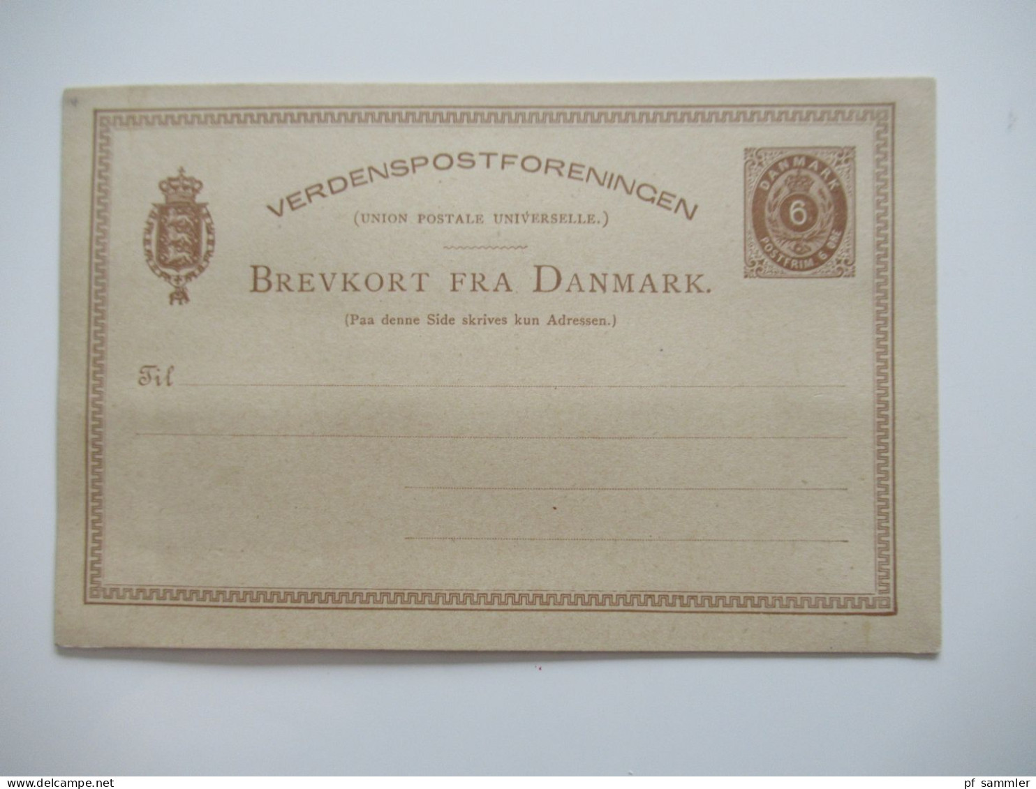 Dänemark interessanter Ganzsachen Posten ab ca.1870er Jahre / gebraucht und ungebraucht! insgesamt 14 Stück