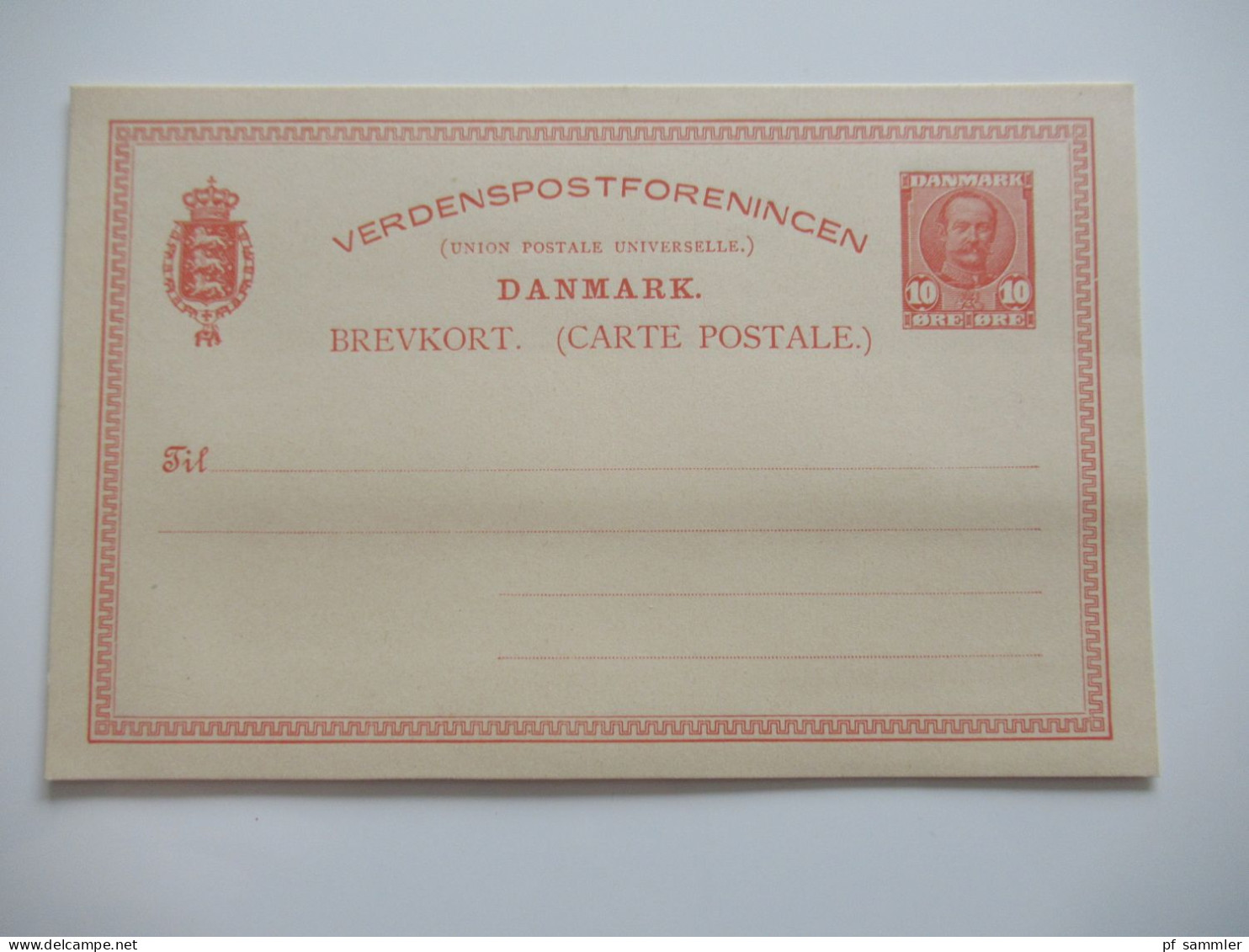 Dänemark interessanter Ganzsachen Posten ab ca.1870er Jahre / gebraucht und ungebraucht! insgesamt 14 Stück