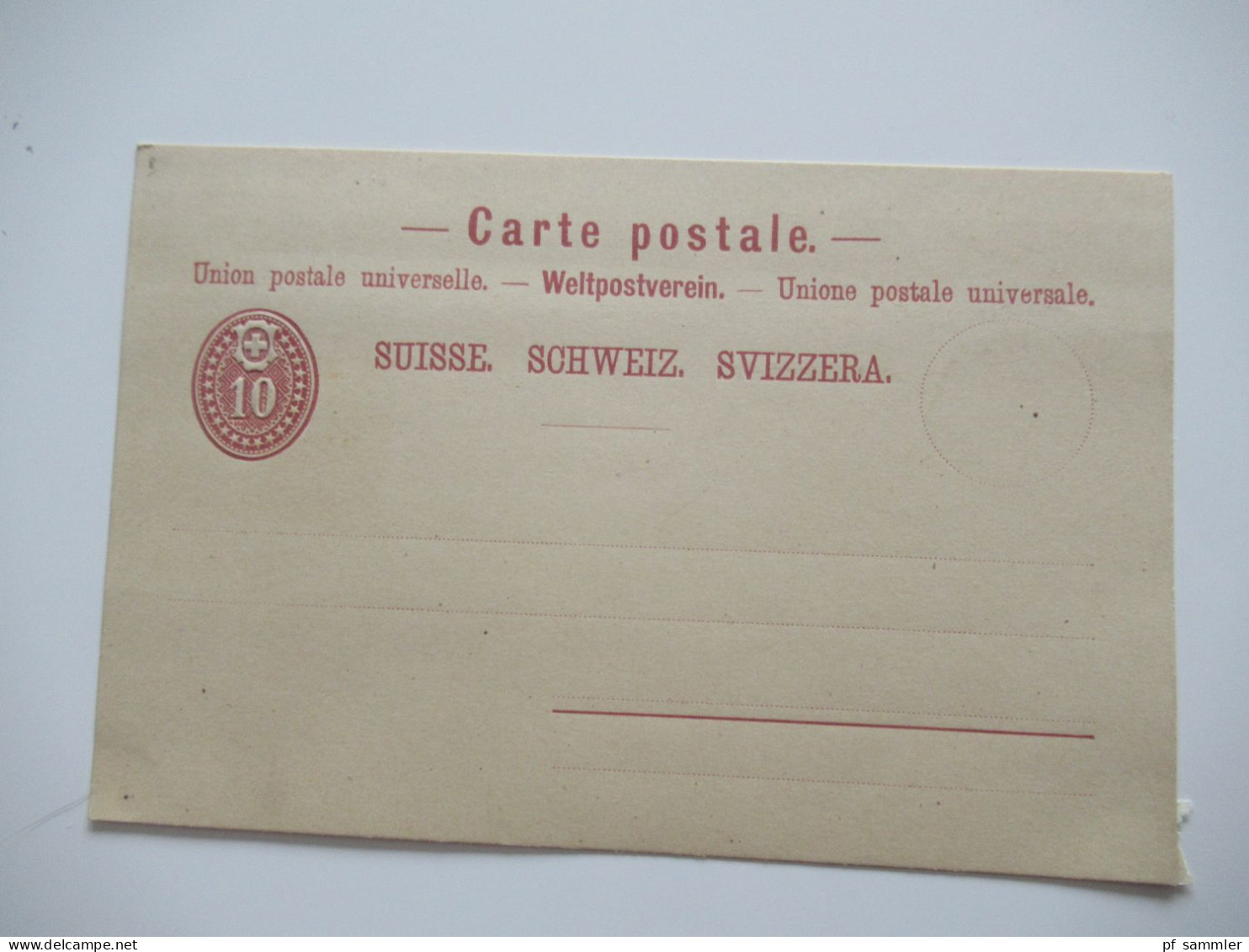Schweiz interessanter Ganzsachen Posten ab 1871 / gebraucht und ungebraucht! insgesamt 16 Stück