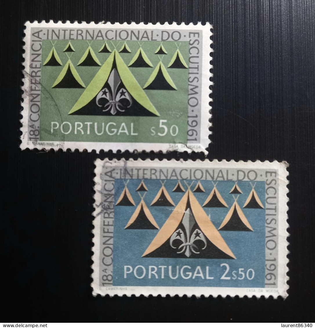 Portugal 1962 The 18th International Scout Congress - Modèle: Guilherme Camarinha X2 Used - Oblitérés