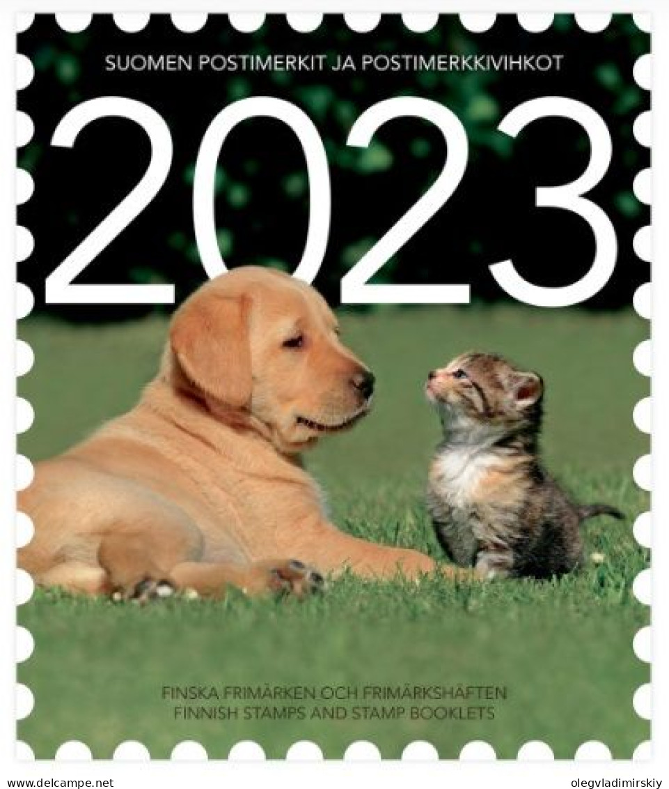 Finland Finnland Finlande 2023 Full Stamps And Booklets Year Set MNH In Official Special Pack - Full Years