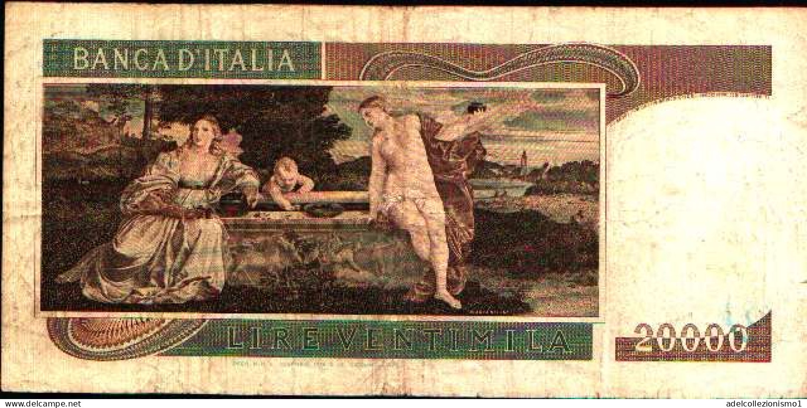 49465) Banconota 20000 Tiziano Autentica Ottimo Stato Molto Ricercata! - 20.000 Lire