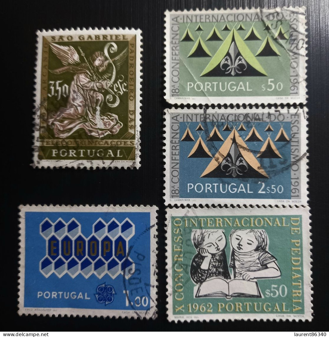 Portugal 1962 Various  Motives  X 5 Used - Usati