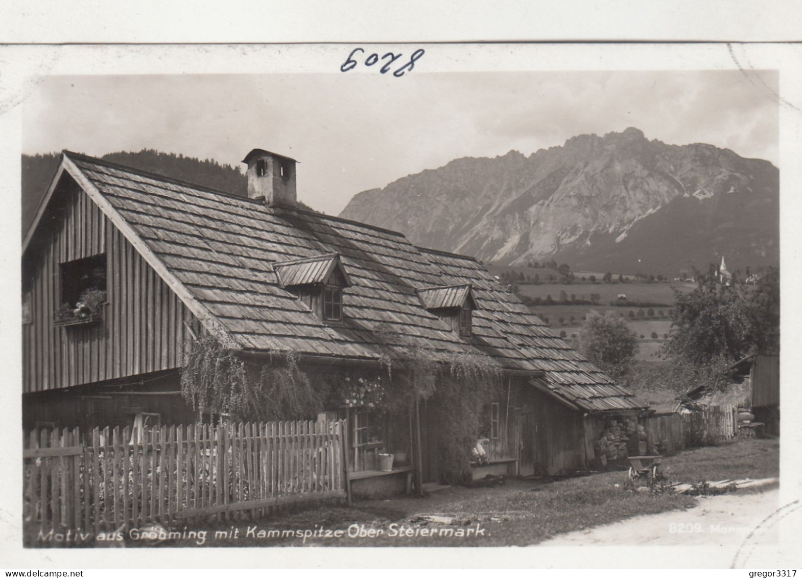 D7353) Motiv Aus GRÖBMING Mit Kammspitze - Ober Steiermark - Alte FOTO AK - Gröbming