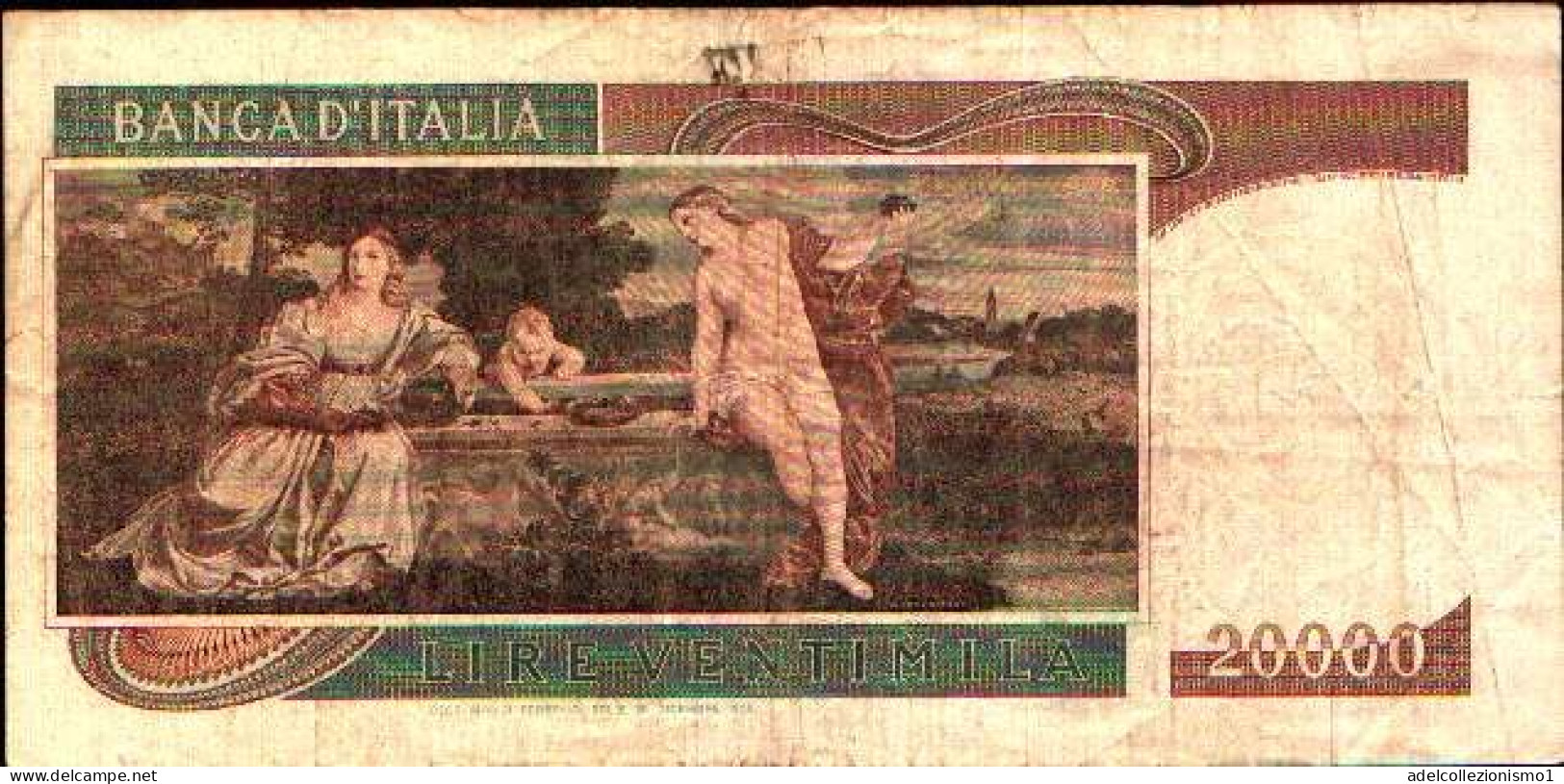 49466) Banconota 20000 Tiziano Autentica Ottimo Stato Molto Ricercata! - 20000 Lira