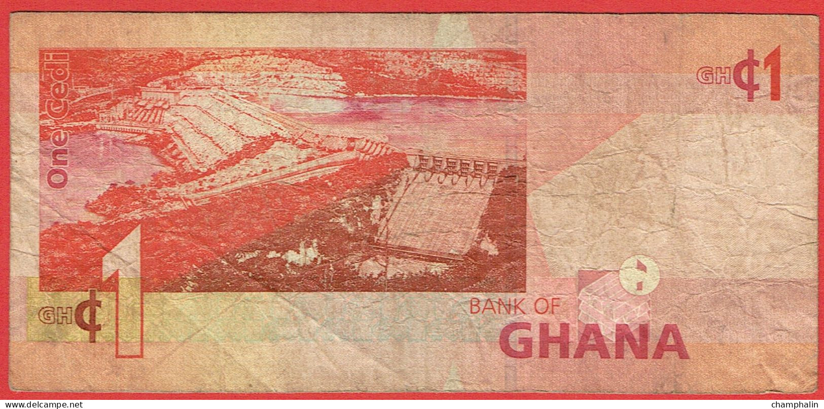 Ghana - Billet De 1 Cedi - 1er Juillet 2007 - P37a - Ghana