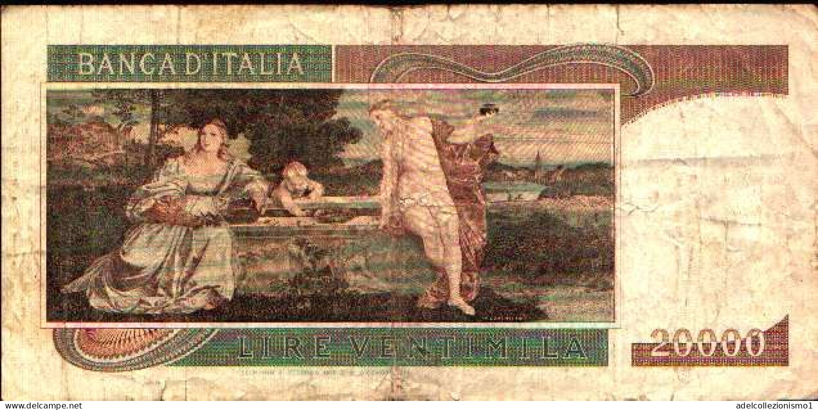 49469) Banconota 20000 Tiziano Autentica Ottimo Stato Molto Ricercata! - 20000 Lire