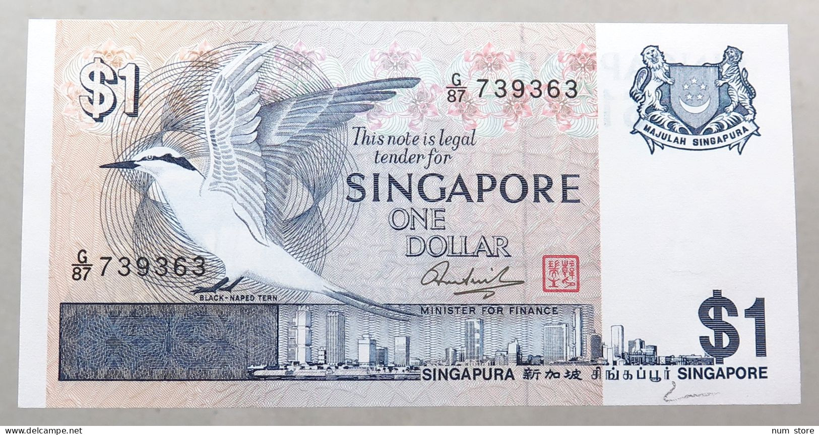 SINGAPORE DOLLAR 1976  #alb050 0515 - Singapour