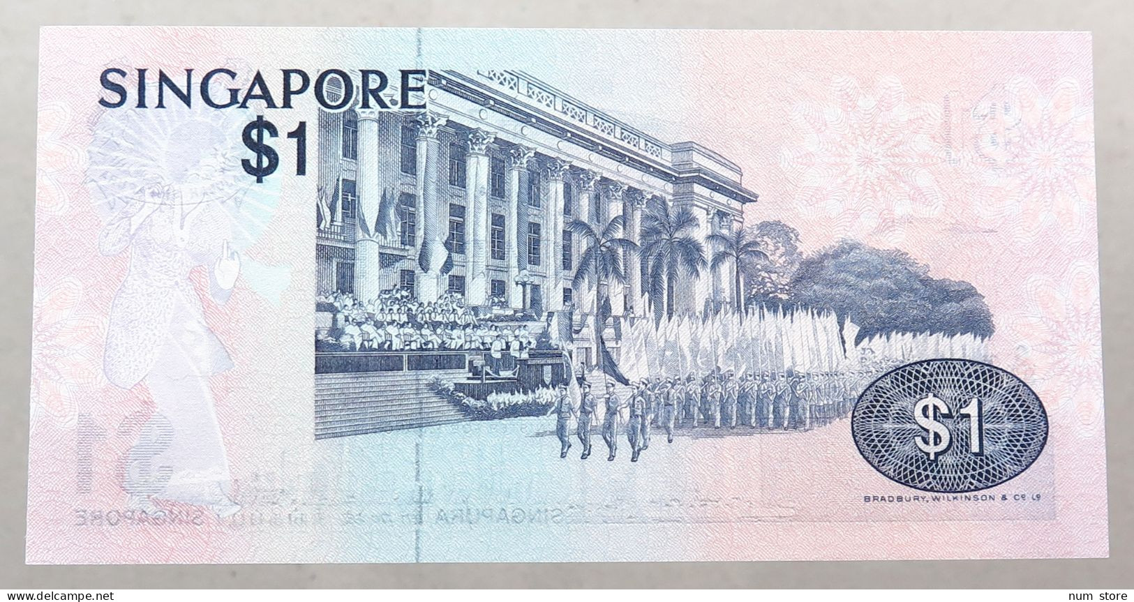 SINGAPORE DOLLAR 1976  #alb050 0515 - Singapur