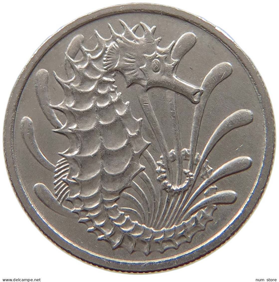 SINGAPORE 10 CENTS 1974  #a017 0899 - Singapour