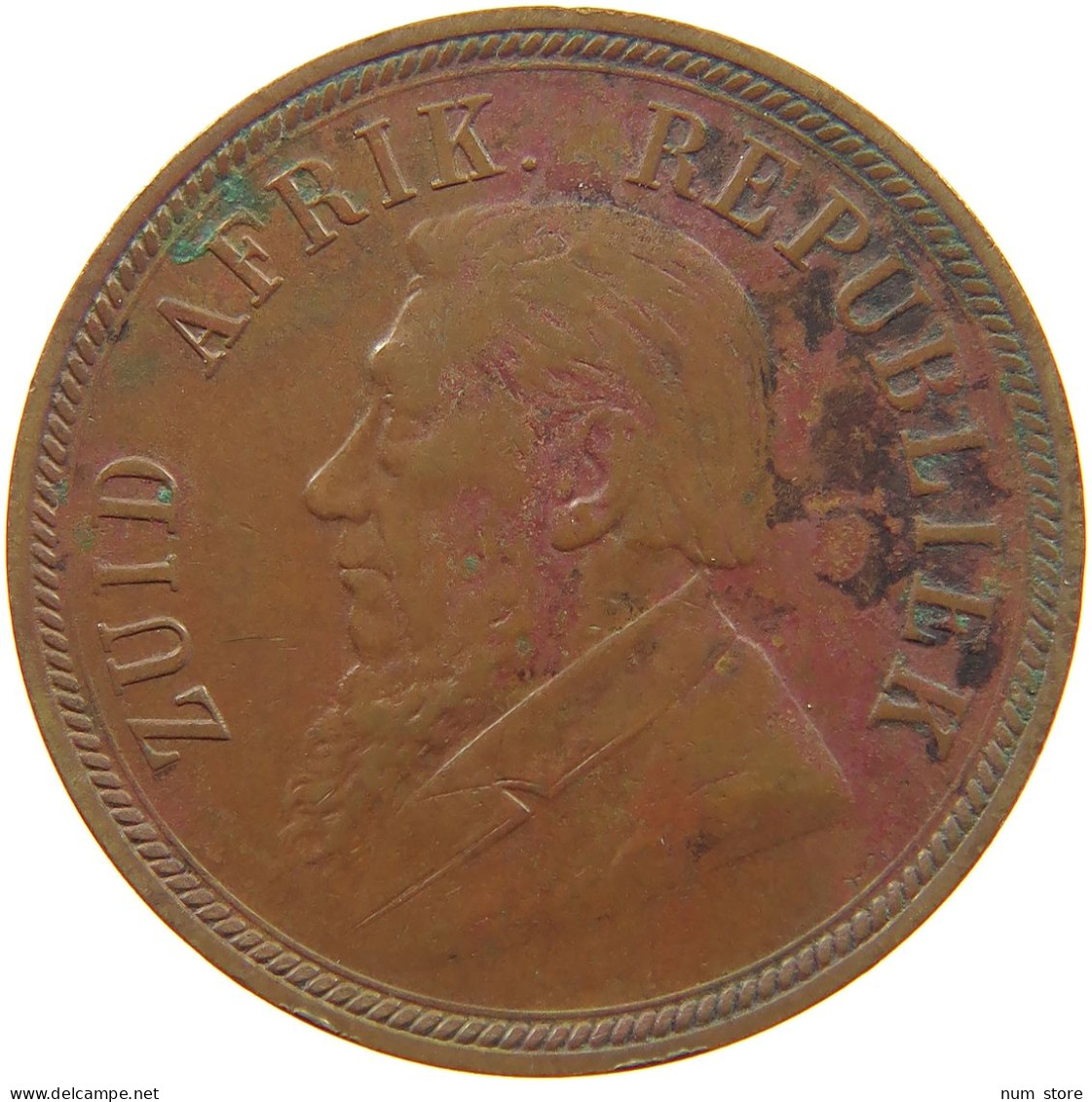 SOUTH AFRICA PENNY 1898  #c045 0479 - Afrique Du Sud