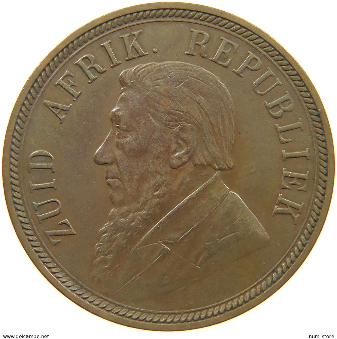 SOUTH AFRICA PENNY 1898  #c045 0477 - Afrique Du Sud