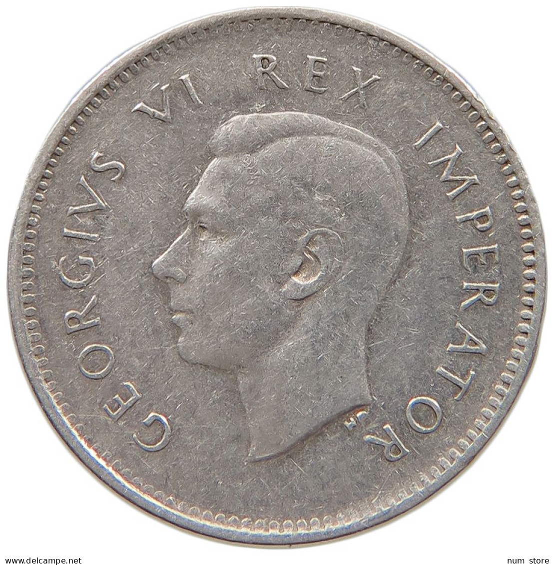 SOUTH AFRICA 3 PENCE 1943 George VI. (1936-1952) #c034 0489 - Afrique Du Sud