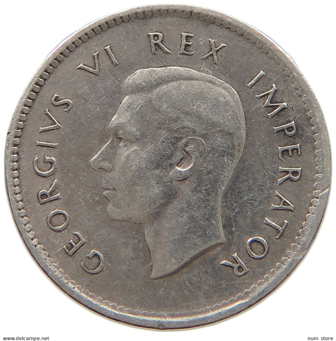 SOUTH AFRICA 3 PENCE 1937 George VI. (1936-1952) #c018 0307 - Afrique Du Sud