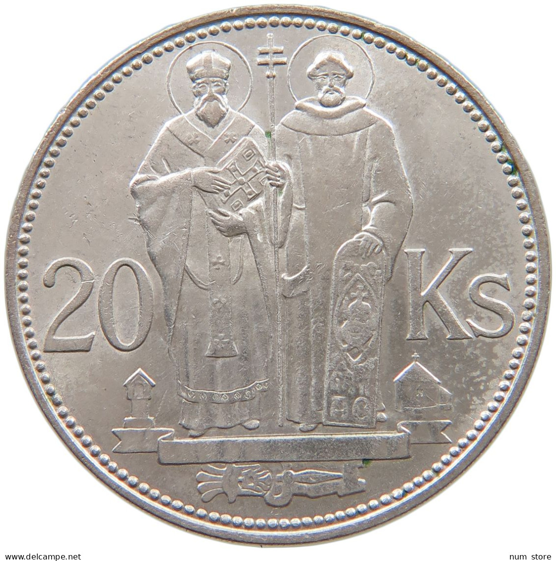 SLOVAKIA 20 KORUN 1941  #t161 0111 - Slovenië