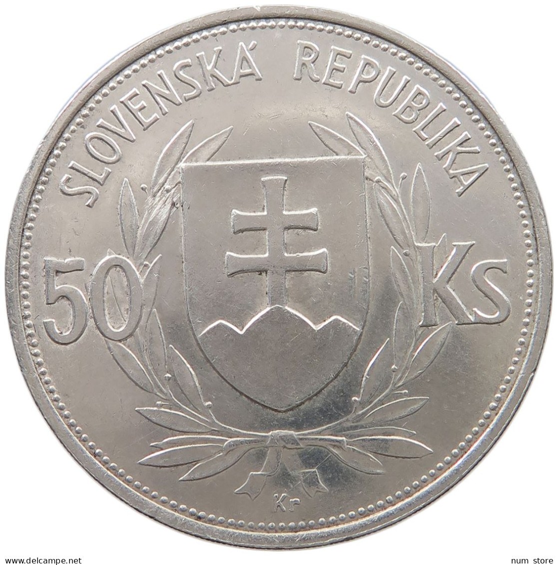 SLOVAKIA 50 KORUN 1944  #t161 0131 - Slowenien