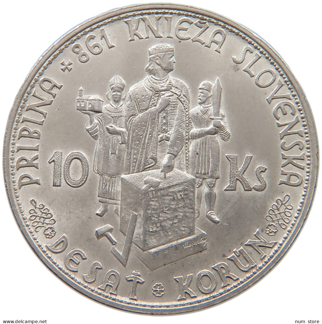 SLOVAKIA 10 KORUN 1944  #t157 0645 - Slovénie