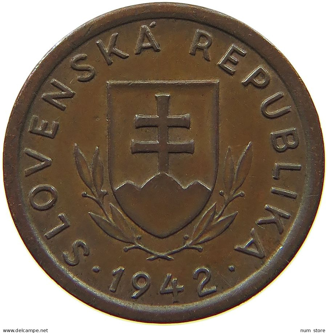 SLOVAKIA 10 HALIEROV 1942  #t146 0427 - Slowenien