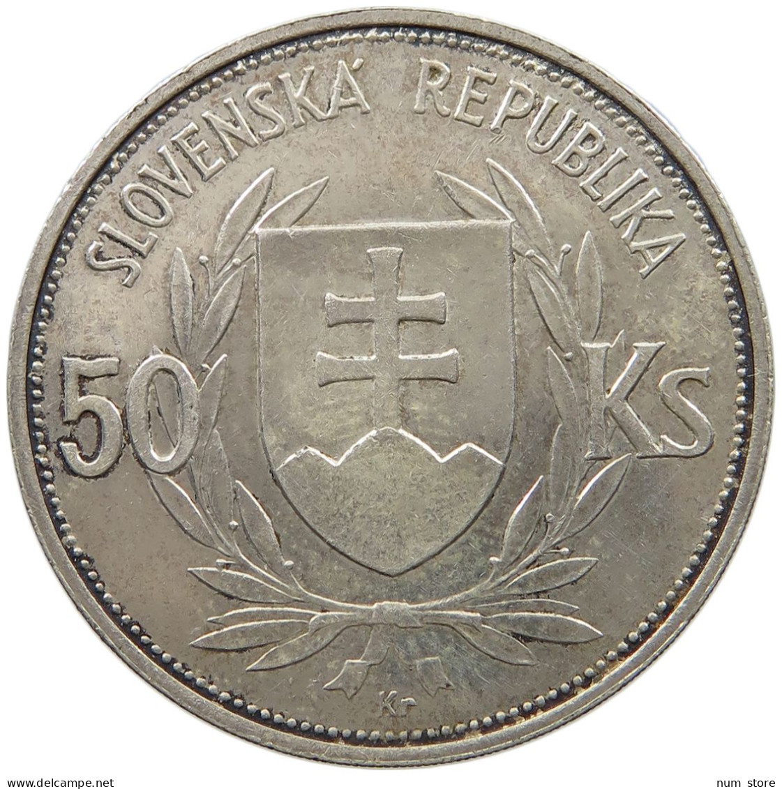 SLOVAKIA 50 KORUN 1944  #t007 0401 - Slowenien