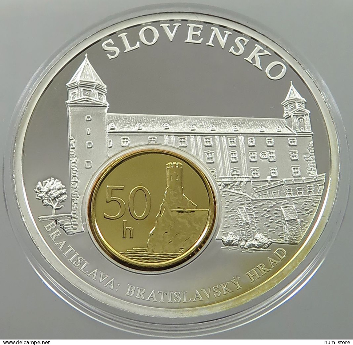 SLOVAKIA MEDAL  BRATISLAVA #sm08 0469 - Slowenien